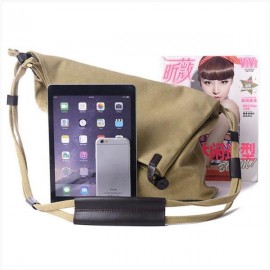 Women Vintage Canvas Casual Large Capacity Crossbody Bags Leisure Retro Shoulder Bags