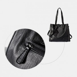 Women Vintage Large Capacity 13.3 Inch Laptop Bag Crossbody Bag Shoulder Bag Tote