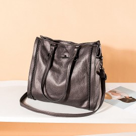 Women Vintage Large Capacity 13.3 Inch Laptop Bag Crossbody Bag Shoulder Bag Tote