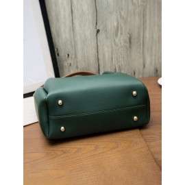 Women Vintage PU Leather Shoulder Bag Handbag Tote Bucket Bag