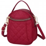 Women Waterproof Argyle Bag Light-weight Crossbody Bag