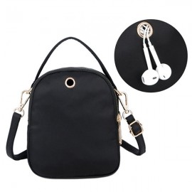 Women Waterproof Argyle Bag Light-weight Crossbody Bag