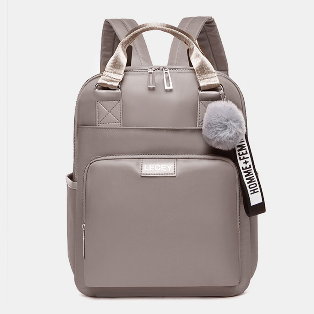 Women Waterproof Backpack Nylon Leisure Backpack