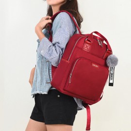 Women Waterproof Backpack Nylon Leisure Backpack