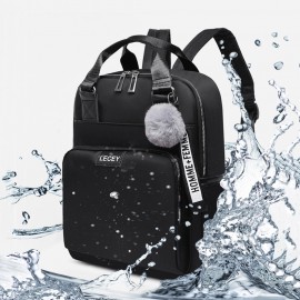 Women Waterproof Backpack Nylon Leisure Backpack
