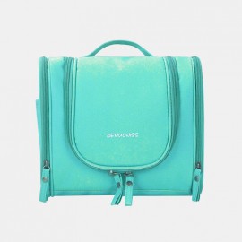 Women Waterproof Folding Storage Bag Hanging Hook Makeup Bag