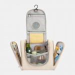 Women Waterproof Folding Storage Bag Hanging Hook Makeup Bag
