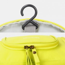 Women Waterproof Folding Storage Bag Hanging Hook Makeup Bag