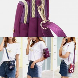 Women Waterproof Headphone Plug Phone Bag Crossbody Bag