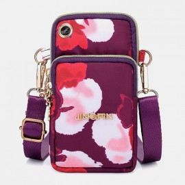 Women Waterproof Headphone Plug Phone Bag Crossbody Bag