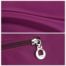Women Waterproof Nylon Leisure Plain Large Capacity Handbag Crossbody Bag