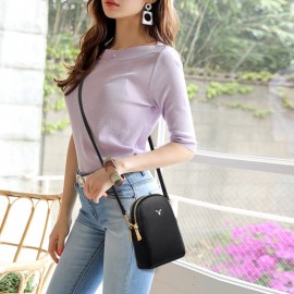 WomenSmall Crossbody Phone Bag Cellphone Shoulder Bags Card Holder Wallet Purse